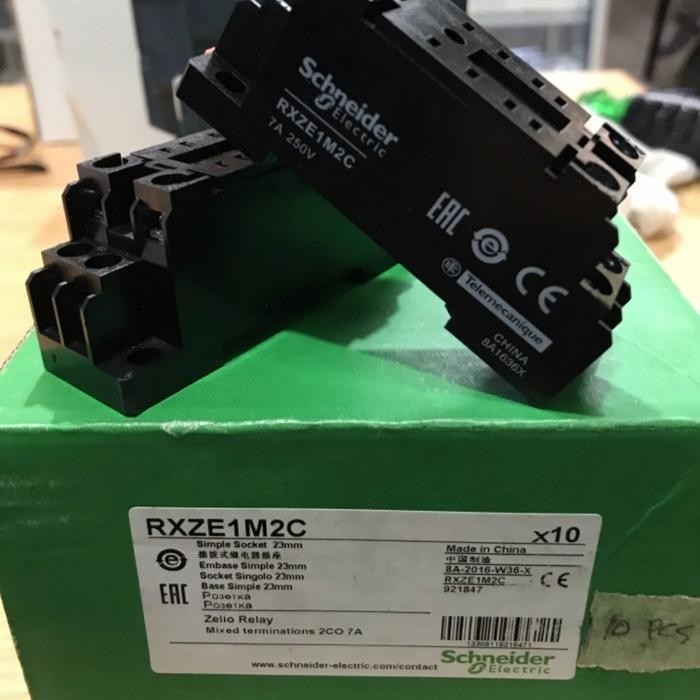 รีเลย์เต้ารับ RXM2 RXZE1M2C Schneider