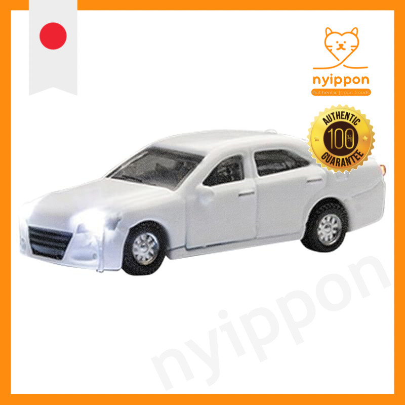 KATO N Gauge Just Plug Sedan White 24-684C Diorama Accessories