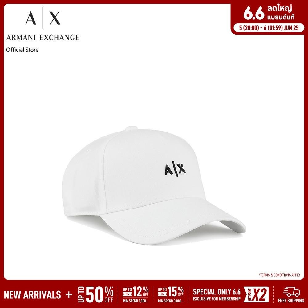 Armani Exchange หมวกผู้ชาย รุ่น 954112-CC571-00010 - สีขาว