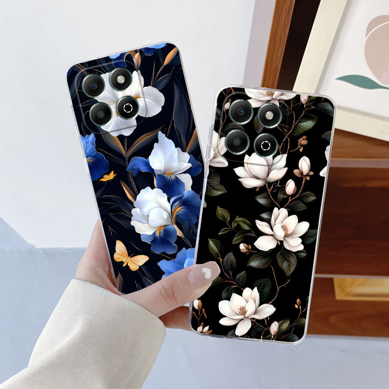 สําหรับ ZTE Nubia V70/ZTE Nubia V60 กรณีโปร่งใสเคสโทรศัพท์สําหรับ ZTE Axon 70 ZTE V70 พิมพ์ซิลิโคนนุ