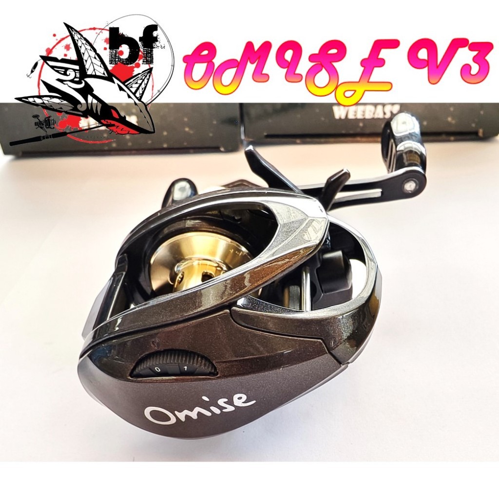 รอกเบท Weebass Omise v3 รอบ 7.1:1ลูกปืน 4+1 น้ำหนัก 156กรัม WEEBASS OMISE V3 - รูปที่ 2