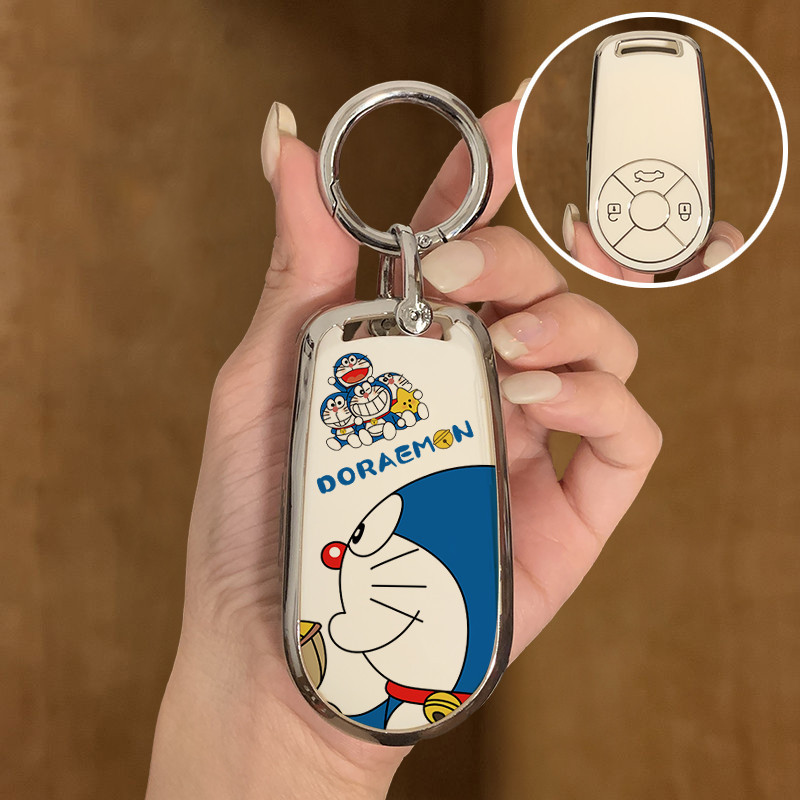 ORA GOODCAT ฝาครอบกุญแจรถ Black Cat Lightning Cat กล่องกุญแจ ORA Good Cat พวงกุญแจรถ