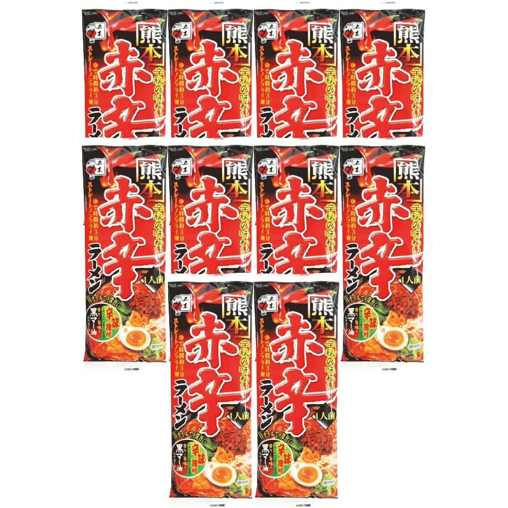 Itsuki Foods Kumamoto Spicy Red Ramen 120g x 10