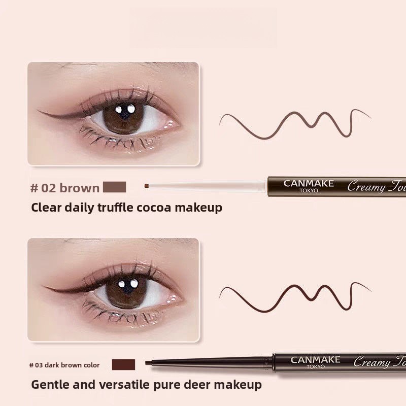 Canmake Eyeliner Gel Pen ปากกาอายไลเนอร์กันน้ําและกันเหงื่อที่บางเฉียบและติดทนนานมือใหม่ไม่รอยเปื้อนอายไลเนอร์เจลปากกา ราคา ถูกที่สุด ดีลบีเคเค แกลเลอรีภาพที่ 9