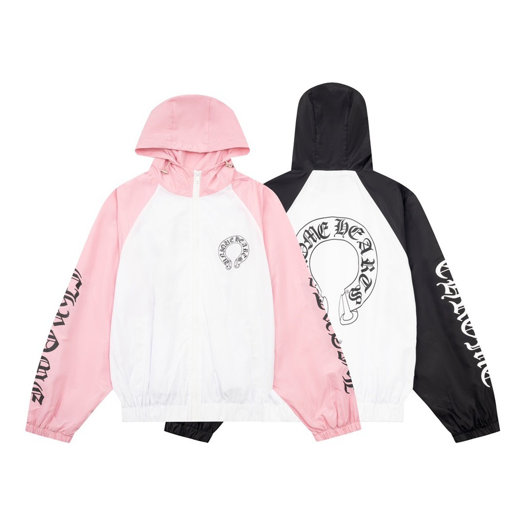 Chrome Hearts Chrome Hearts สันสกฤตพิมพ์เสื้อสเวตเตอร์มีฮู้ดลําลองทุกการแข่งขันอินเทรนด์