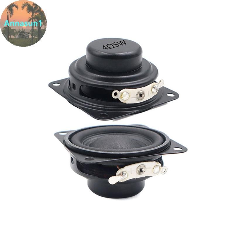 Annasun 1PC Full Range Audio Speaker 40MM 4 Ohm 5W HiFi Stereo Speaker Speaker TH