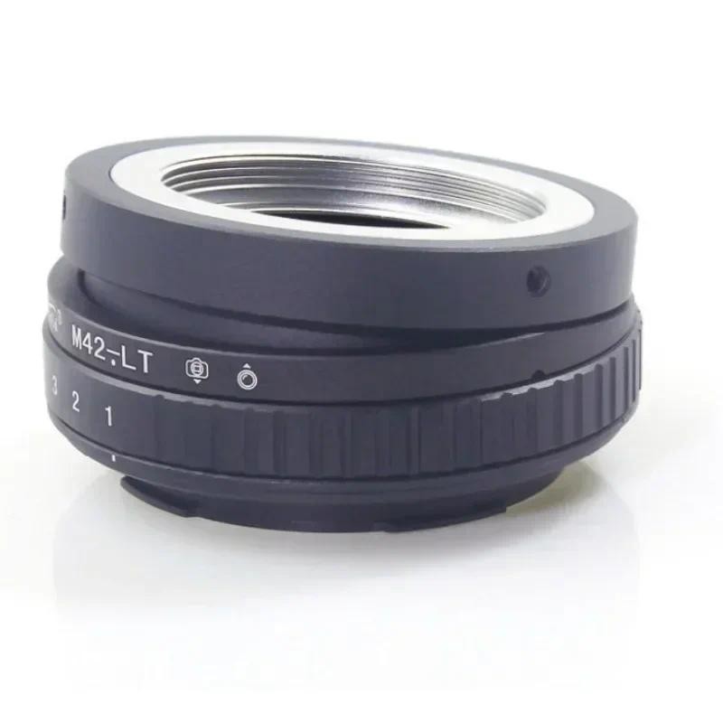 M42-LT TILT อะแดปเตอร์แหวนสําหรับ M42 42 มม.เลนส์ Leica T LT TL2 SL CL Typ701 18146 18147 panasonic 