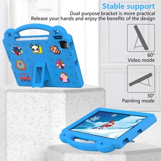 EVA Kids เคส สำหรับ ไอแพด 9.7 Air 2 3 10.5 10.2 Gen 7 8 9 10 Air 4 5 6 7 Pro 11 2021/22 A16 min 6 7 Pro 12.9 2021/22/18