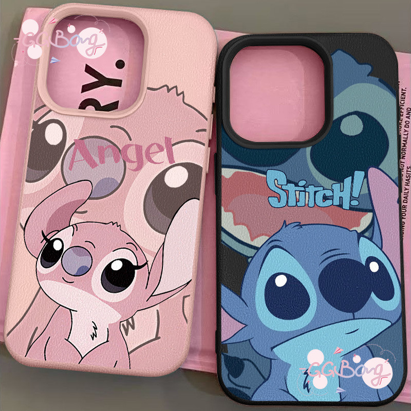 เคสไอโฟน 16 13 สำหรับ 17 air 14 15 16 13 11 12 Pro Max XR 14 16 15 Plus XS X คู่รักแบรนด์การ์ตูนหวาน ที่ทันสมัย