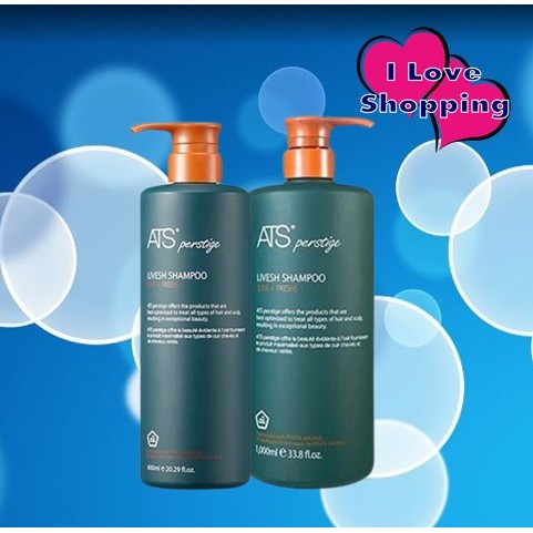 ATS Perstige Livesh Shampoo 600/1000 ml แชมพูช่วยให้หนังศีรษะแข็งแรง ลดการหลุดร่วงของเส้นผม