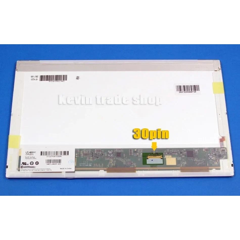 LTN140AT05 N140B6-D11 B140XW01 V.4 V4 LP140WH1 TPD1 สําหรับ HP 8440P 8440W แล็ปท็อปหน้าจอ lcd 1366*7