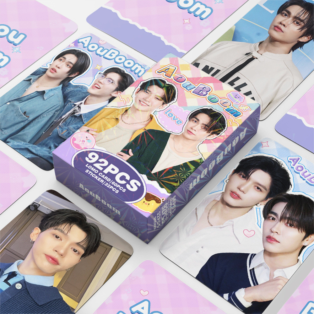 92-96 ชิ้น Thai Star Aouboom การ์ด Lomo JASPER LYKN Auauave PerthSanta สติกเกอร์ Photocards ThomasKo
