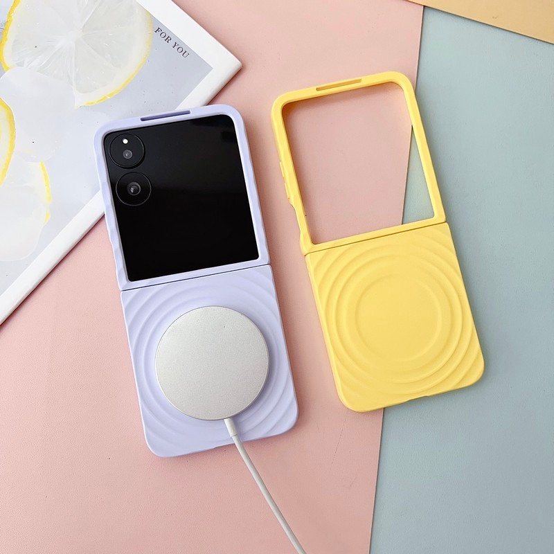 สําหรับ Xiaomi Mix Flip MixFlip Case Luxury Skin Feeling รูปที่ 3