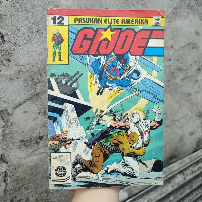 KYKY หนังสือการ์ตูนวินเทจ GI Joe GI Joe vol 12 Misurind อินโดนีเซีย