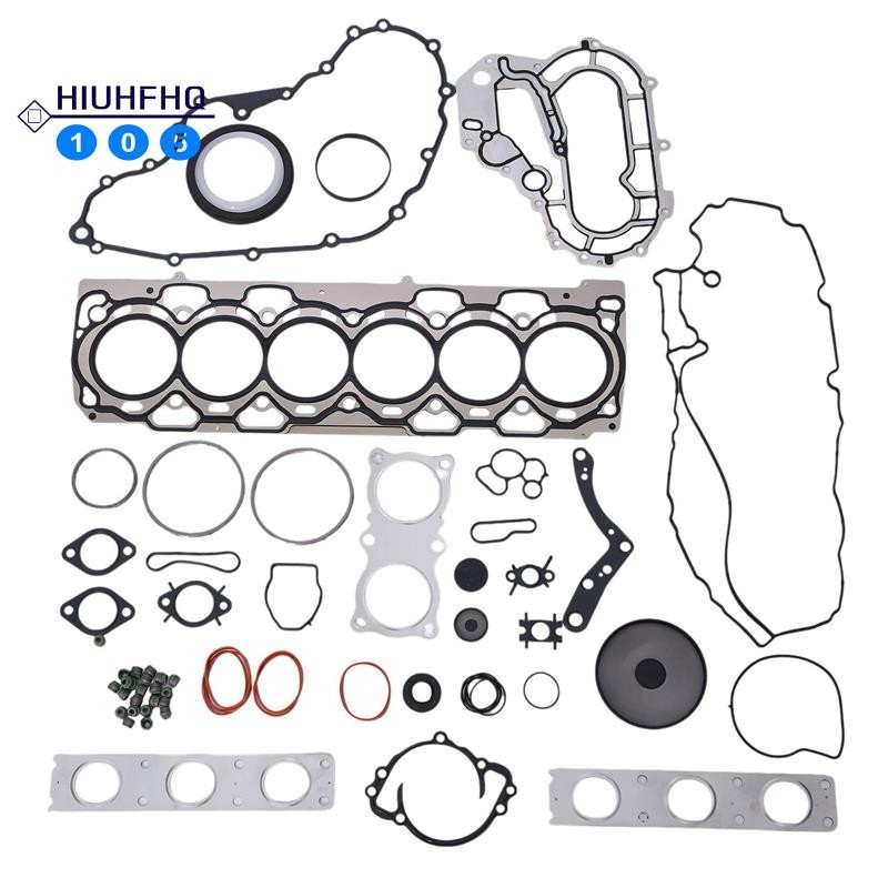 Hiuhfhq106Engine Overhaul ปะเก็นซีลชุดสําหรับ S80 V70 XC60 XC70 XC90 3.2 L6 B6324S 31251150 31254555