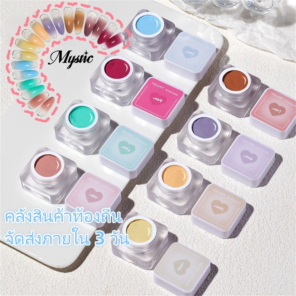 【cod】 Xeijayi Nail Art Clapping Glue Summer Gradual Powder Blusher Free Wash Color Painting Semi Solid Pat Phototherapy Gel Manicure For Nail Shop 8g Joyfeel 【mystichearth】 【local Stock】
