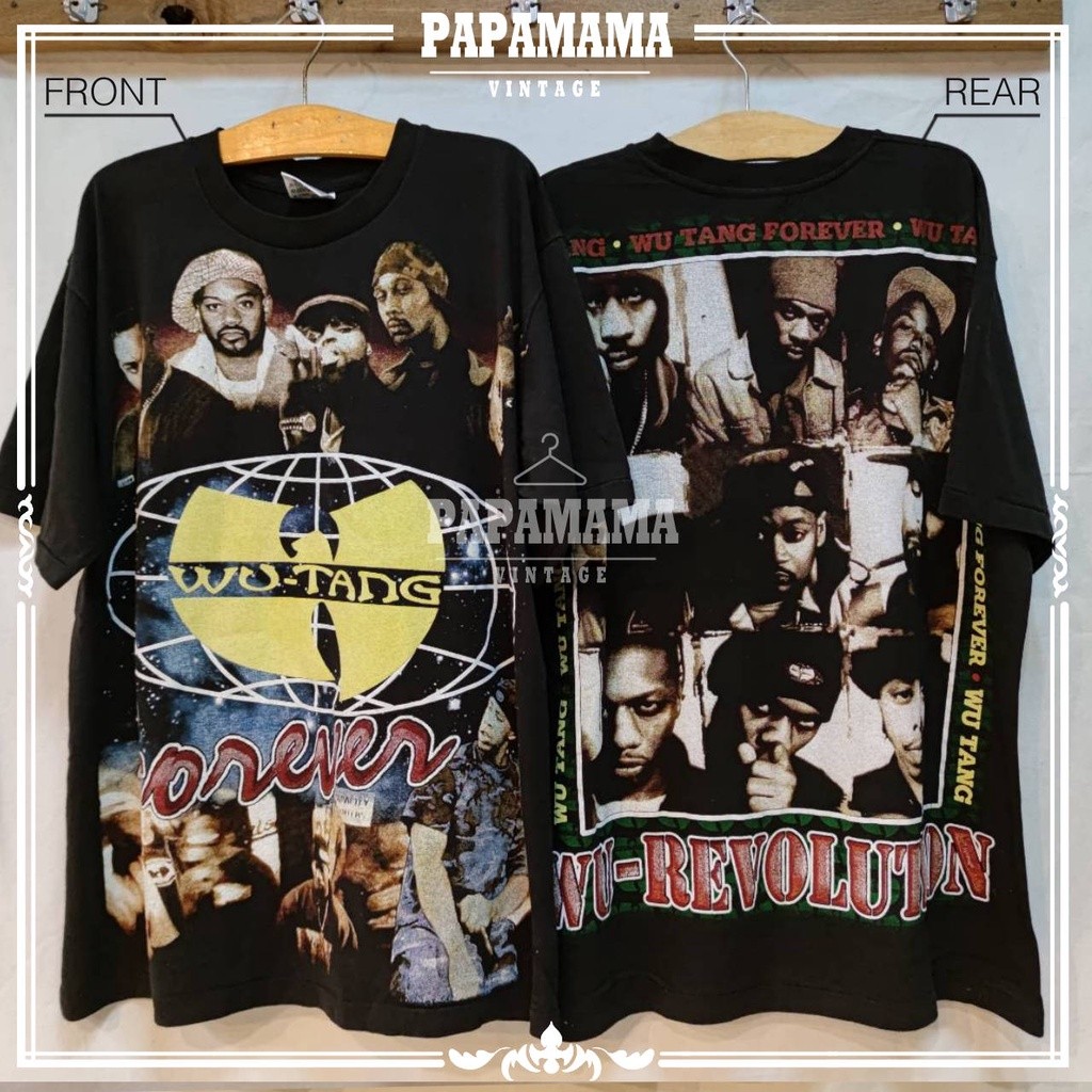 เสื้อยืด Wu-tang / เสื้อไมโครไฟเบอร์ไมโครไฟเบอร์