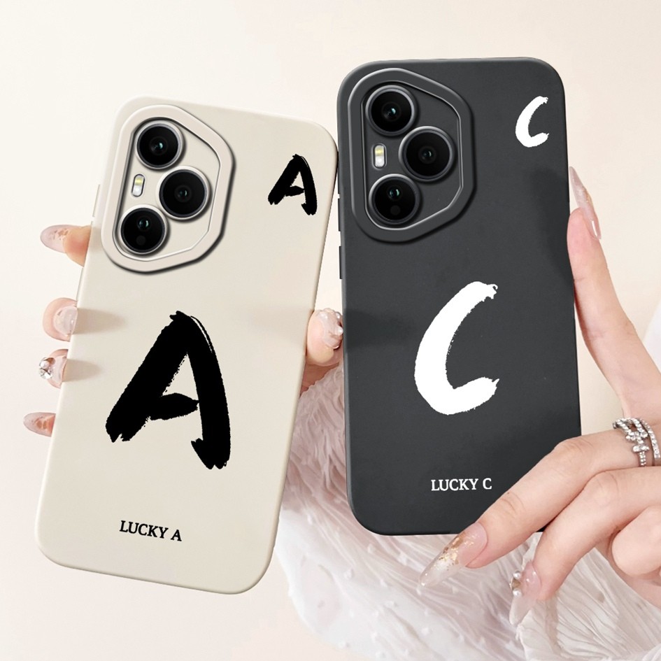 สําหรับ Honor 400 กรณี DNY-NX9 น่ารัก Lucky ตัวอักษรซิลิโคนเคสโทรศัพท์สําหรับ Honor 400 Pro DNP-NX9 