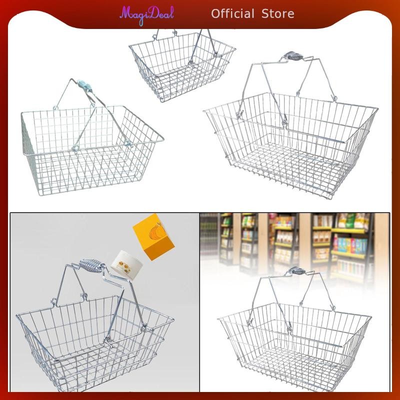 MagiDeal ที่เก็บตะกร้าช้อปปิ้ง ที่เก็บซุปเปอร์มาร์เก็ต สําหรับของเล่นอาหาร Shed