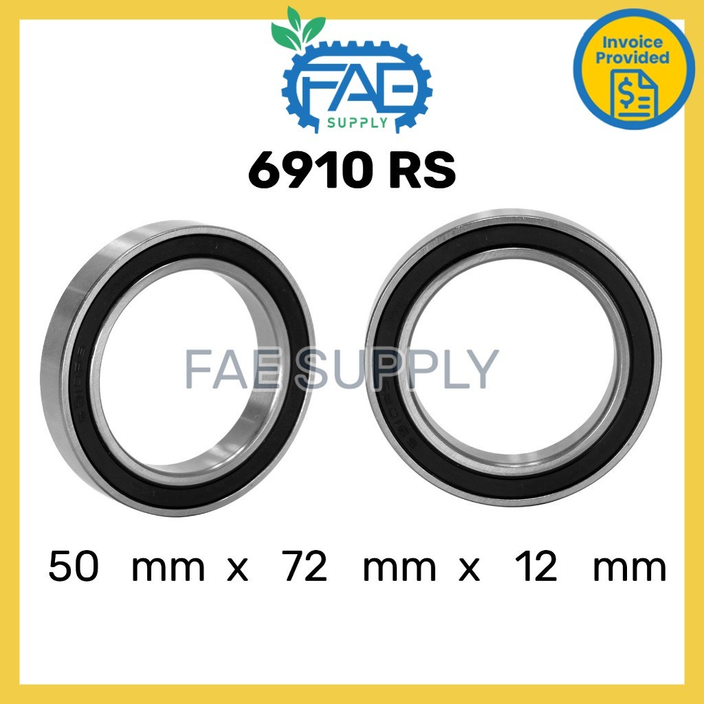 6910ZZ 6910RS 6910 Ball Bearing Deep Groove 50*72*12 mm