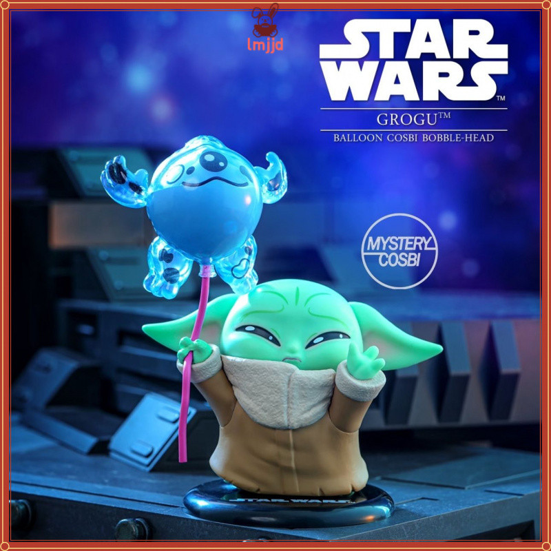 Hottoys Star Wars Balloon Party Series Cobi Blind Box มินิตุ๊กตาตกแต่งของขวัญ