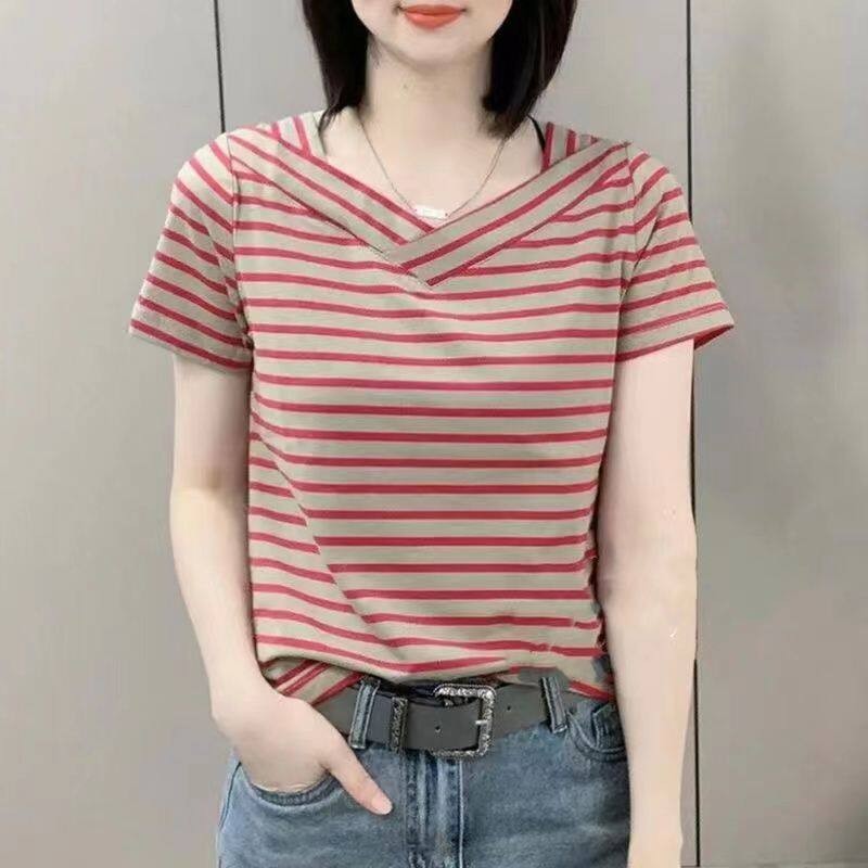 Tit ฤดูร้อนสไตล์ใหม่กอล์ฟสุภาพสตรีกีฬากลางแจ้งแขนสั้นแฟชั่นลําลองเสื้อยืดเสื้อโปโล#2026
