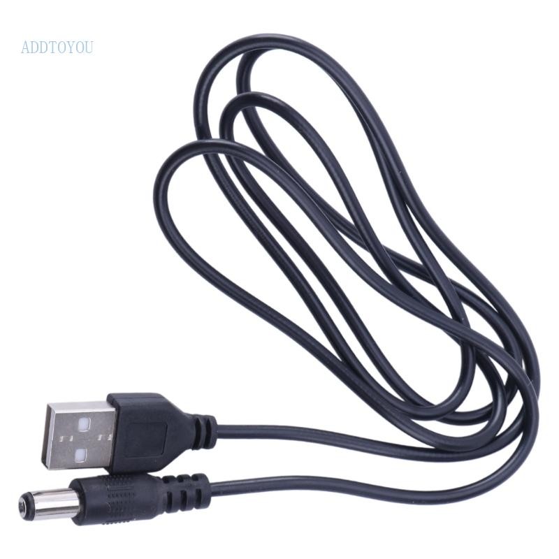 3C 2 6ft USB 2 0 ชาย DC5 5 X 2 5 มม.แจ็คแหล่งจ่ายไฟสายไฟสําหรับแท็บเล็ต