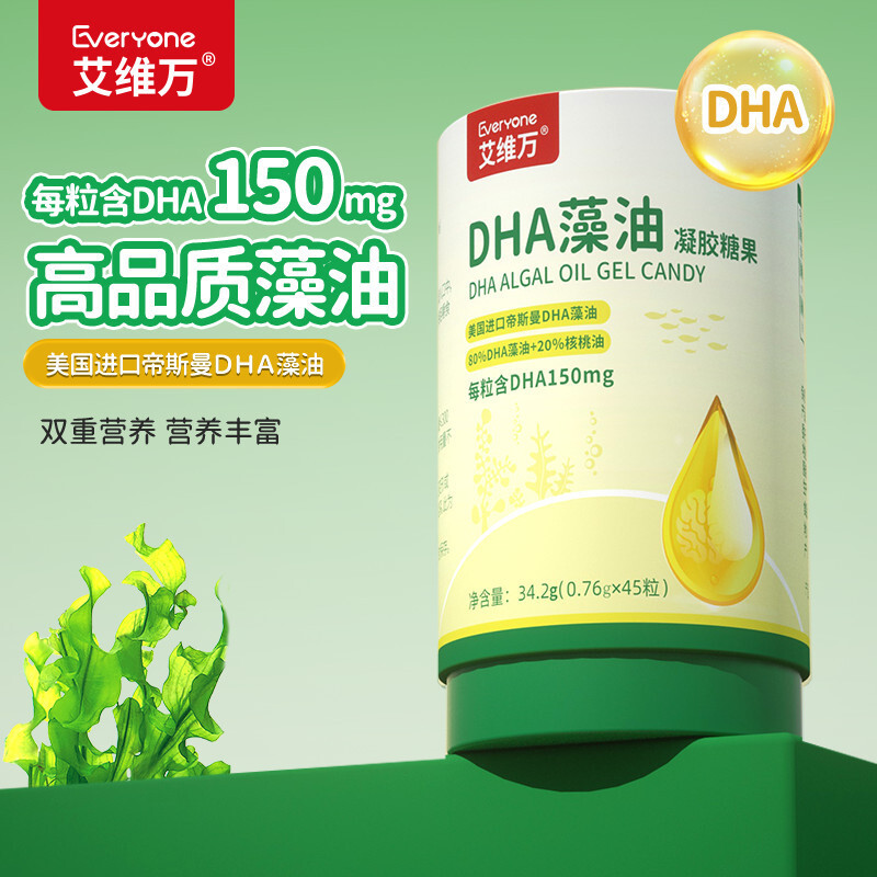 Ivevin DHA Algae Oil gel Candy นําเข้า Ivevin DHA Algae Oil gel Candy Importer20250426
