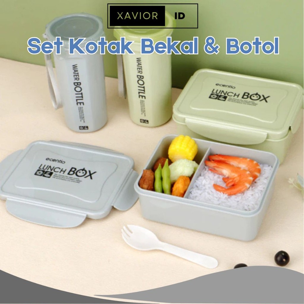 XV LUNCH BOX SET LUNCH BOX + ขวดน้ํา