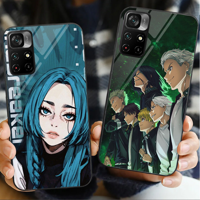 WIND BREAKER 03 แก้วเคสโทรศัพท์สําหรับ POCO F3 F4 F5 M3 M4 M5 M6 4G X3 X4 GT NFC X5 X6 PRO 5G