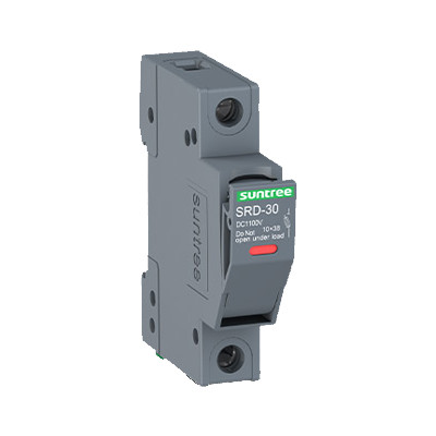 SRD-30 ฐานฟิวส์ ฐานฟิวส์กระเบื้อง DC 1P 10*38mm. โซล่าเซลล์ Solar Cell ไฟกระแสตรง ″SUNTREE″