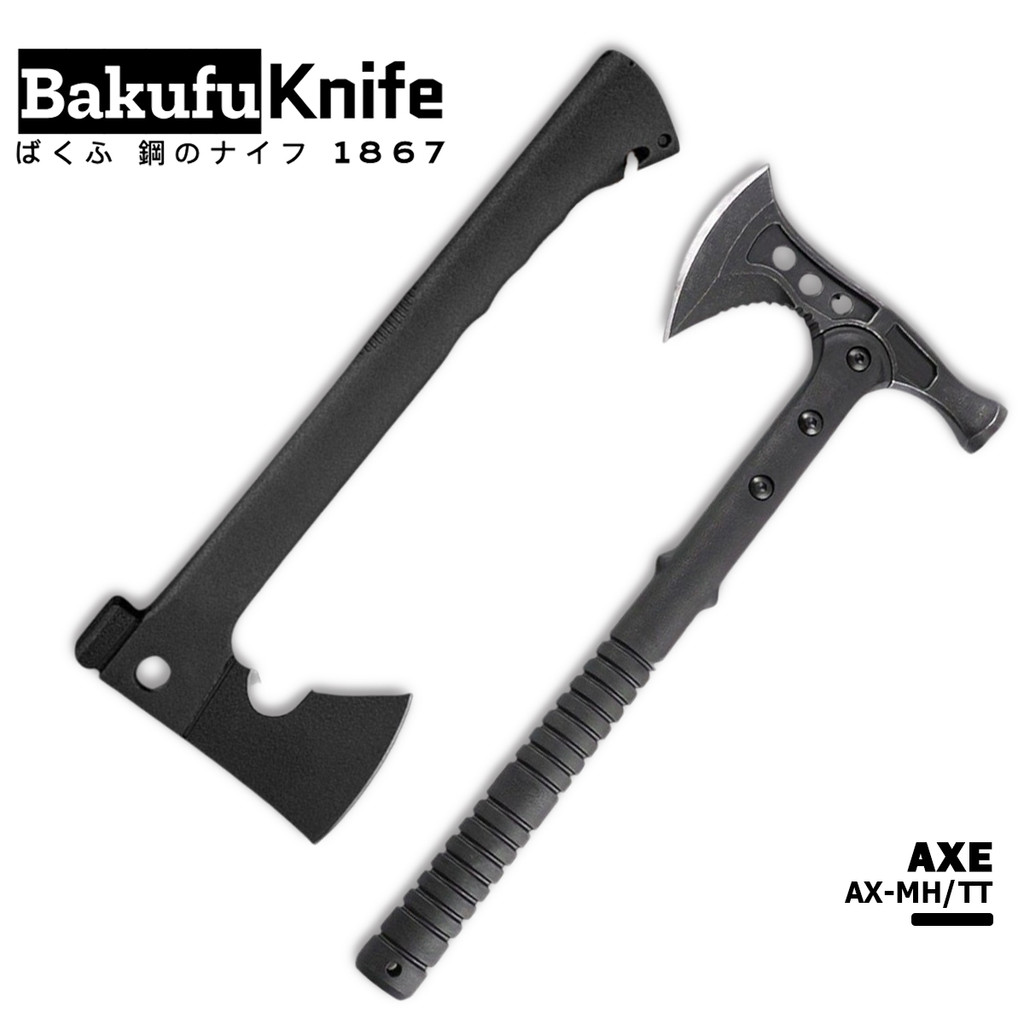 ขวานครัวแคมป์ปิ้งรุ่นพิเศษจาก BakufuKnife ทำได้ทั้งผ่าฟืน ตัดไม้ครบสูตรเชฟสายลุย