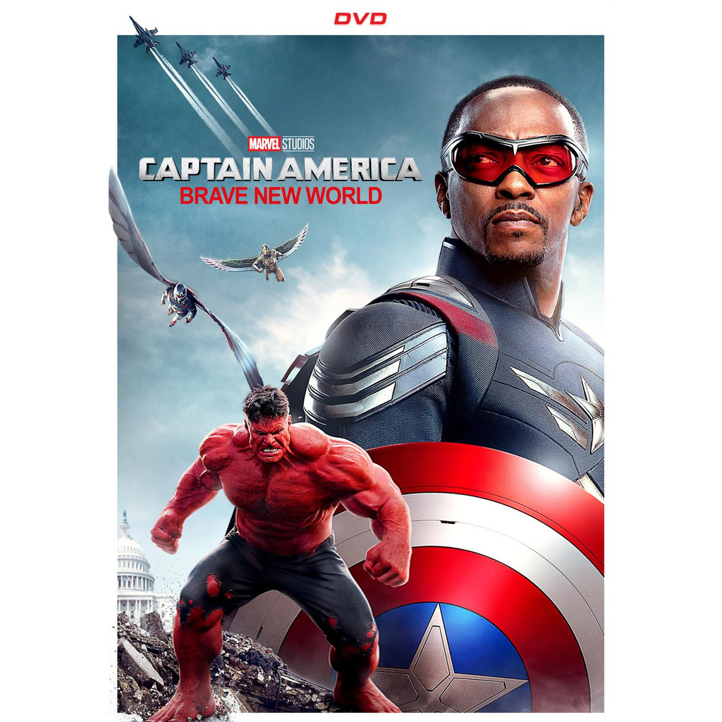Captain America Brave New World กัปตัน อเมริกา ศึกฮีโร่จักรวาลใหม่ (2025) DVD หนังใหม่ มาสเตอร์ พากย์ไทย