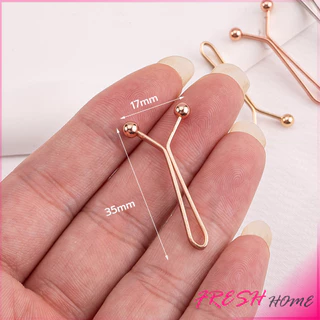 Fresh 8ชิ้น/set คลิปกิ๊ฟยึดเอว แบบโลหะเพื่อลดขนาดเอว DIY ปรับรอบเอว / ขากางเกง waist invisible clip