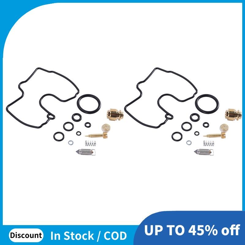 2 ชุดรถจักรยานยนต์คาร์บูเรเตอร์ชุดซ่อมปะเก็นที่นั่งสําหรับ SV650/S/SU/U 1999-2002 SV 650