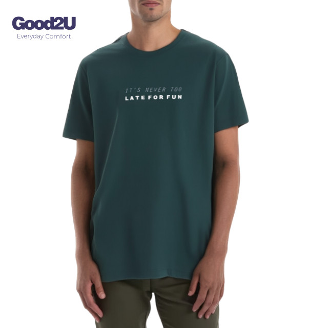 [GOOD2U] Plein Koton Men Short Sleeve Graphic T-Shirt - Fun / Baju Tshirt Lelaki