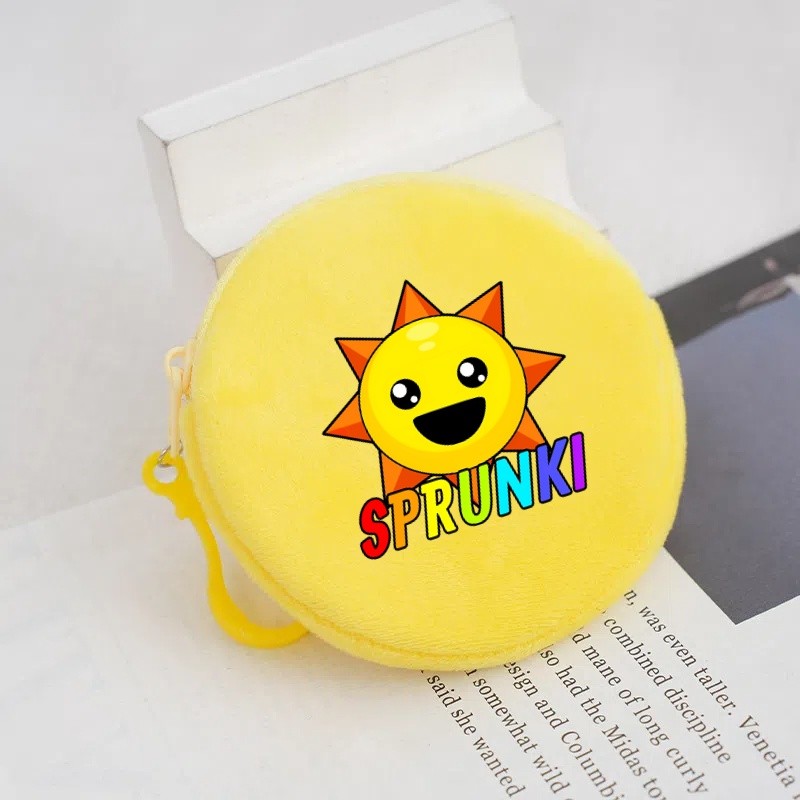 Sprunki พิมพ์กระเป๋าสตางค์เหรียญตุ๊กตา Mini Money Bag กระเป๋าเป้สะพายหลังจี้แฟชั่นของขวัญวันเกิด - รูปที่ 6