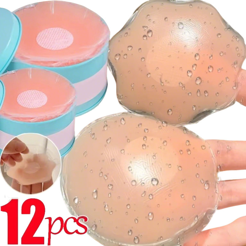 ชิ้น/กล่องซิลิโคนหัวนมปกปิด-สำหรับผู้หญิงชุดชั้นในสติกเกอร์