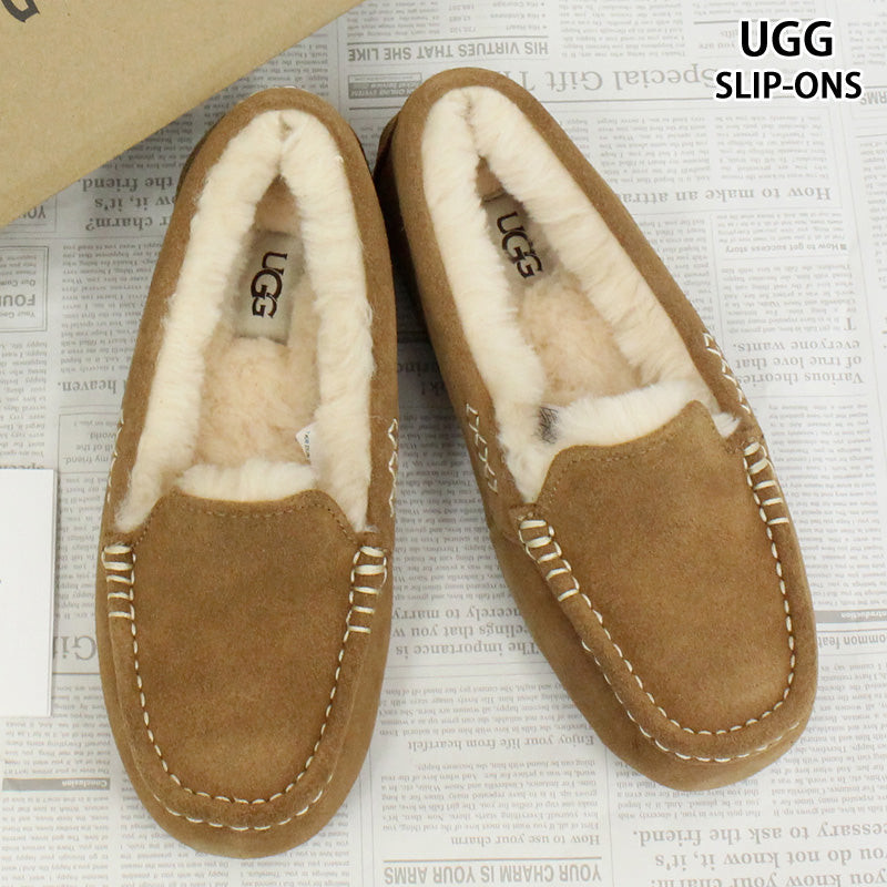 UGG รองเท้าหนังกลับสลิปออนรุ่น Ansley Driving Shoes (ผู้หญิง)