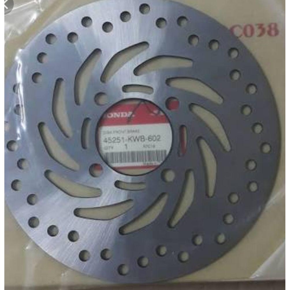 45251-kwb-602/1จานดิสก์เบรคหน้าแท้HONDA WAVE110i WAVE125i MSX125 1ชิ้น