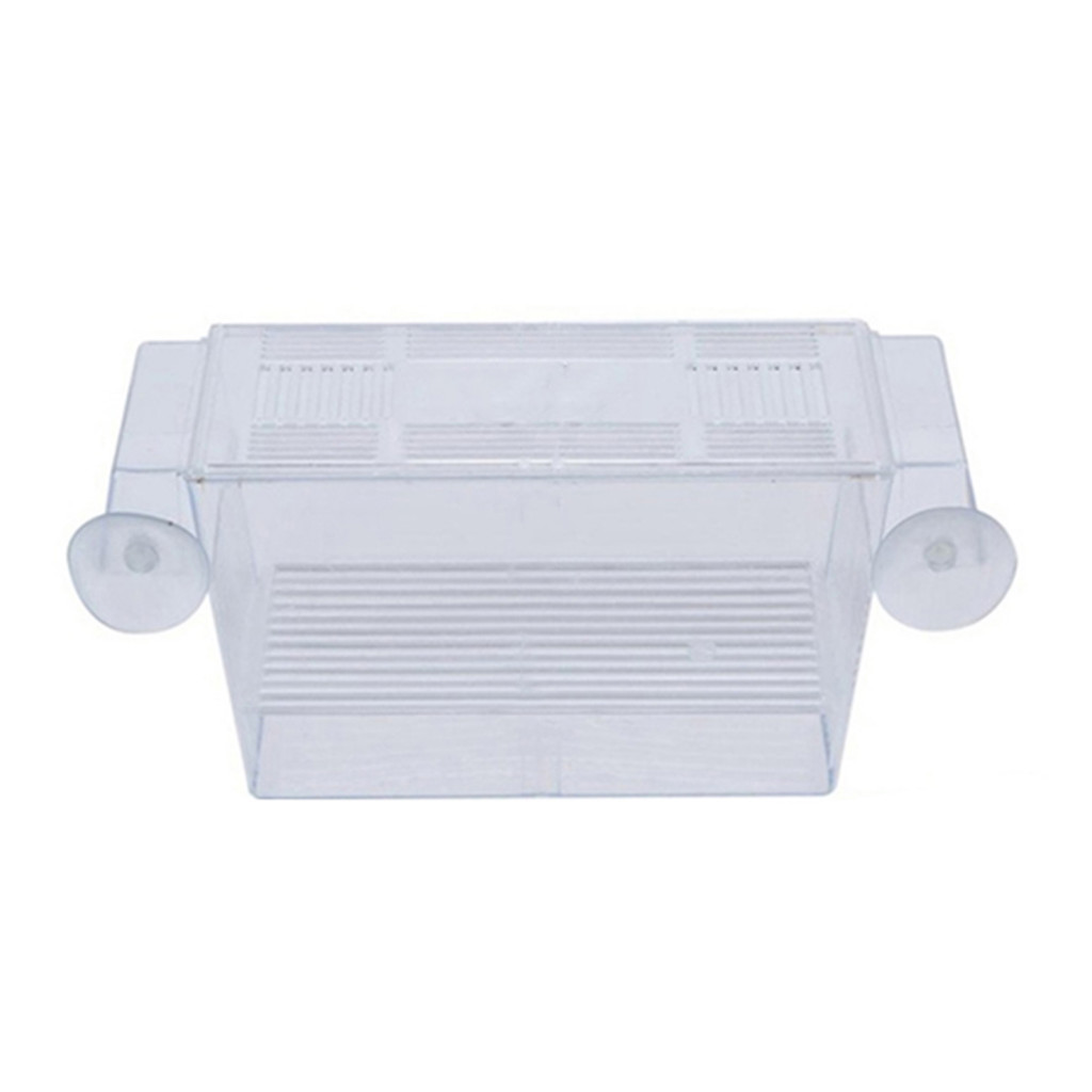 <COD> Aquarium Fish Tank Guppy Double Breeding Breeder Rearing Trap Box Hatchery
