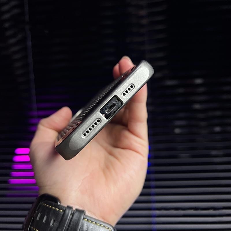 พร้อมขาตั้งพับได้ การกระจายความร้อนแม่เหล็ก เคสไอโฟน สำหรับ iPhone 17 16 15 14 13 12 11 pro promax plus ตาข่ายกันฝุ่น - รูปที่ 3