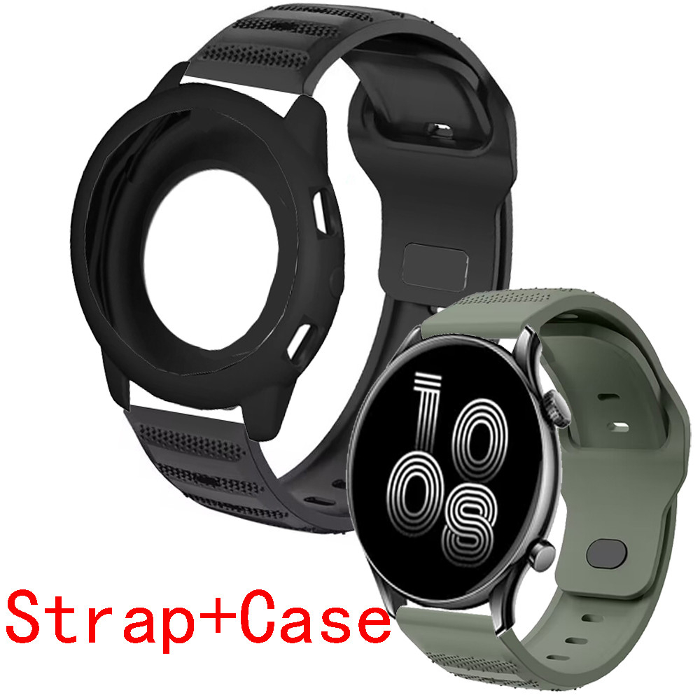 สาย เคส Aolon GTR 3 Case Band สําหรับ Aolon GTR3 ฝาครอบสายคล้องคอผู้หญิงผู้ชายสมาร์ทนาฬิกาซิลิโคนสร้