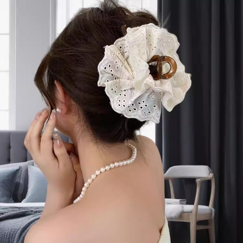 Women Fairy Lace Ballet Hairpin Headwear Hair Accessory - รูปที่ 7