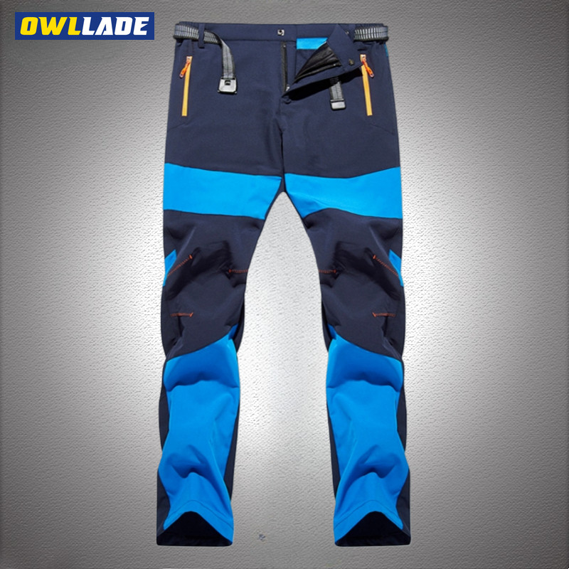 OWLLADE ยุทธวิธี Cargo กางเกงเดินป่าขี่จักรยานตกปลาสำหรับชาย HTS2022 สีเขียว กันน้ำ yืด แห้งเร็w E05 2T