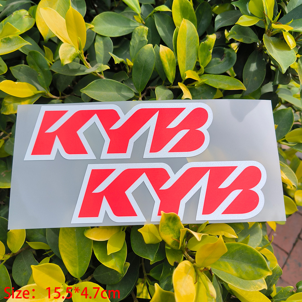 สําหรับ Kyb สําหรับ Yamaha Honda Suzuki Ktm Kawasaki Benelli สะท้อนแสงสติกเกอร์รถจักรยานยนต์วิบาก