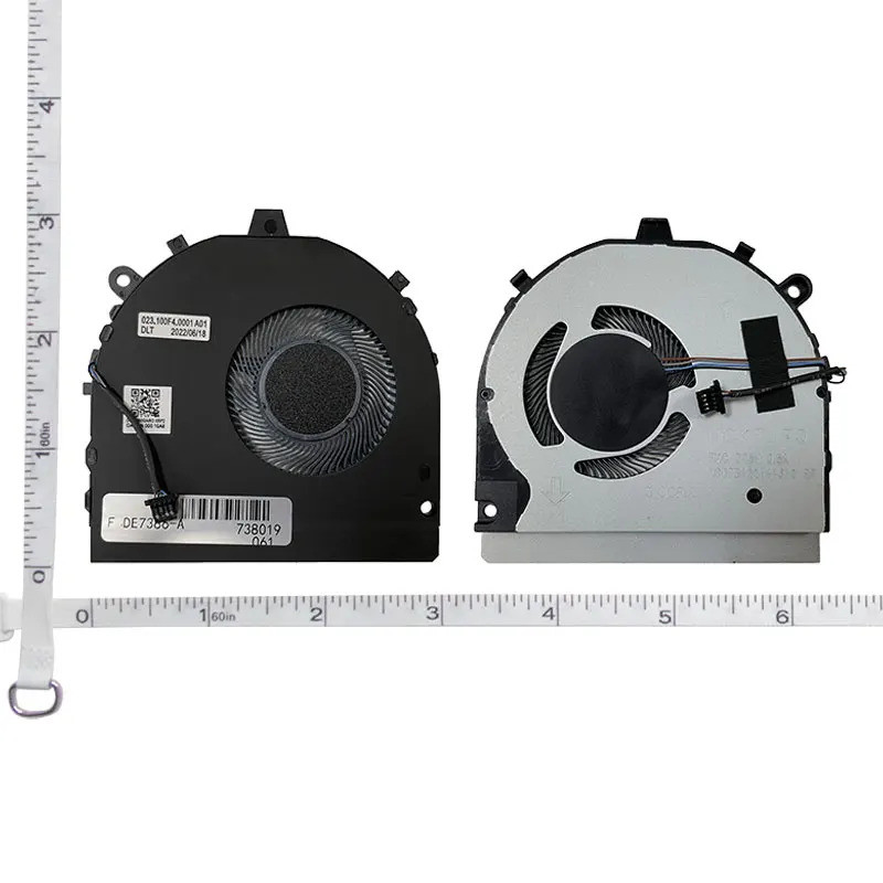 ใหม่ พัดลมระบายความร้อน cpu แล็ปท็อปสําหรับ DELL Inspiron 13 7386 2-in-1 DFS5K122141610 CN-0G0Y8C G0