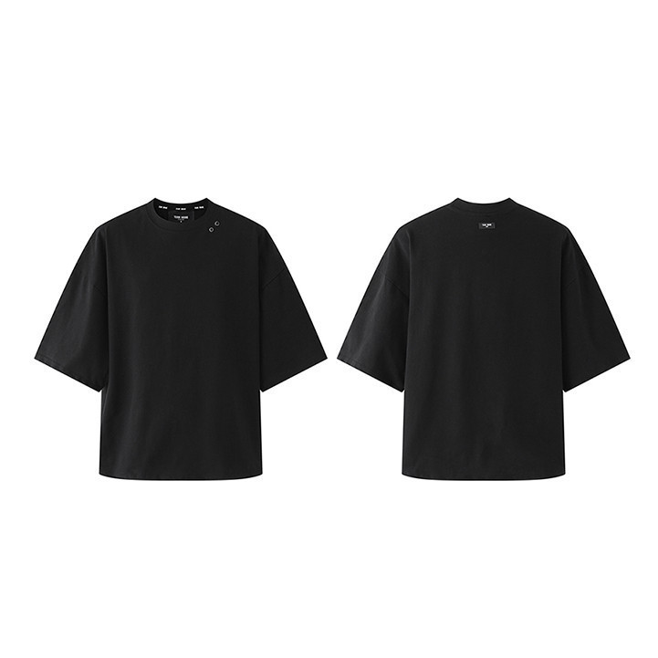 เสื้อยืดแขนสั้นโลหะ TEAM WANG WANG Jiaer คุณภาพสูง