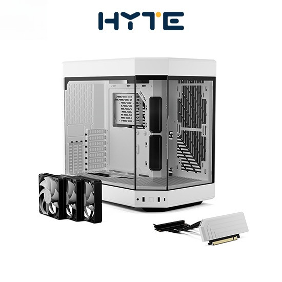 เคสคอมพิวเตอร์ HYTE Y60 SNOW WHITE