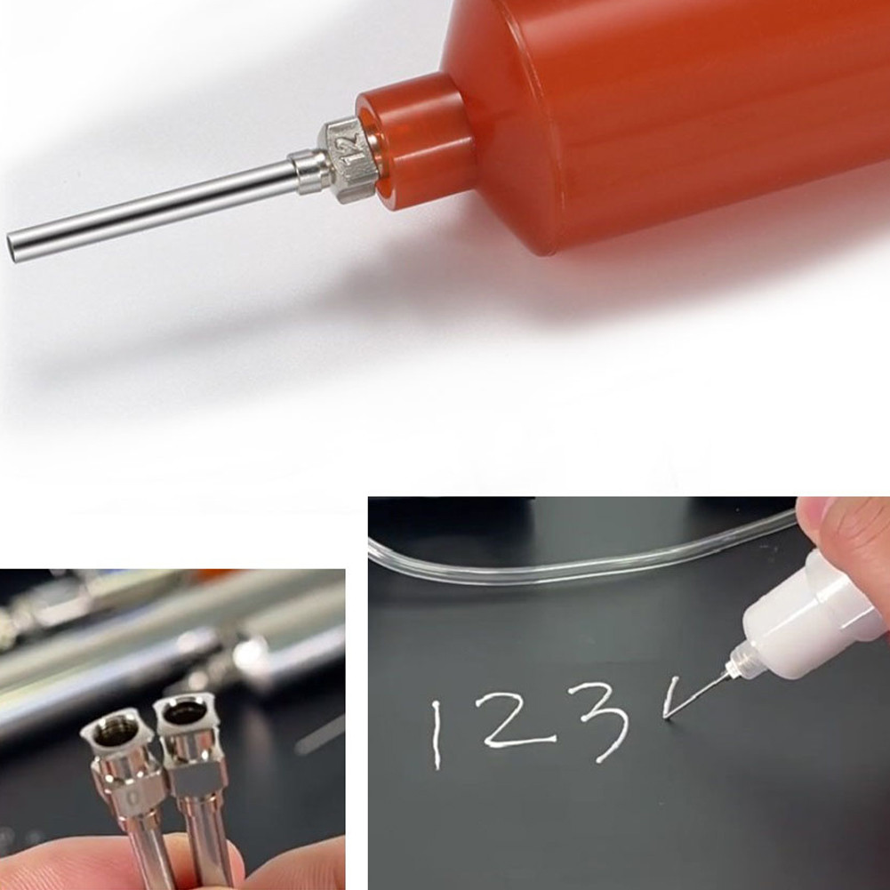 25 มม.สแตนเลสสตีล Dispensing Machine เข็มอุตสาหกรรมกาว 1 นิ้ว 8G-30G - รูปที่ 6